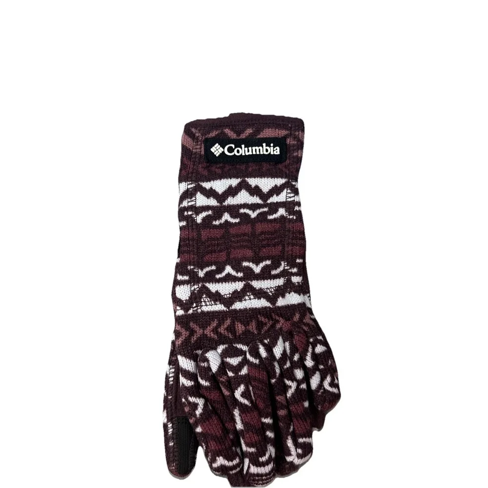 Columbia Women's Sweater Weather Glove Moonvista Madras‎ Multi, Size XS/TP New
